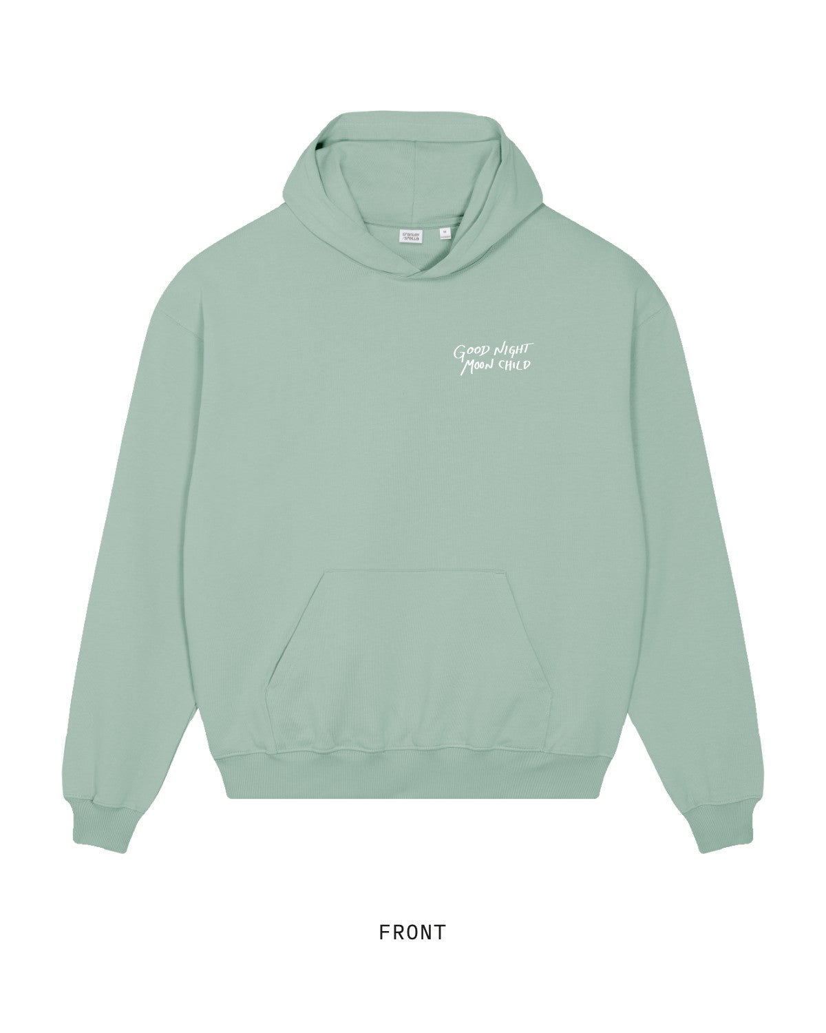 Nurture is our Nature — Hoodie, front, in Aloe