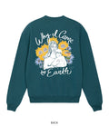 Why I Came to Earth — Crewneck, back, in Stargazer