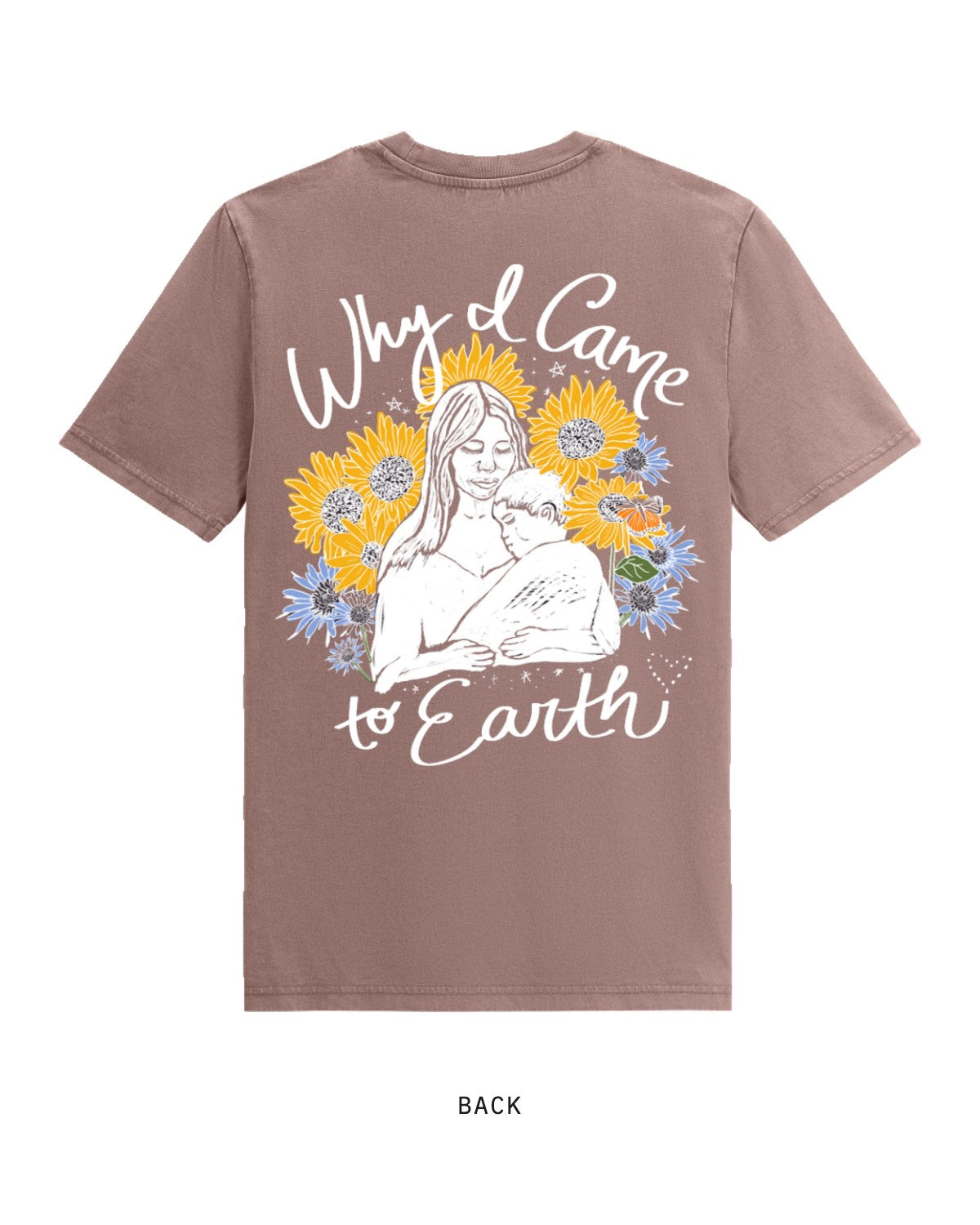 Why I Came to Earth — Tee, back, in Kaffa Coffee